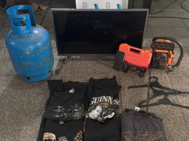 Por un robo y dos hurtos, allanamiento y un imputado